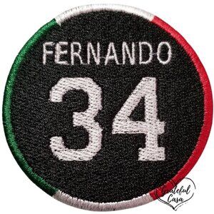 Full Coverage - Fernando Valenzuela 34 Mexican National Team Memorial Patch